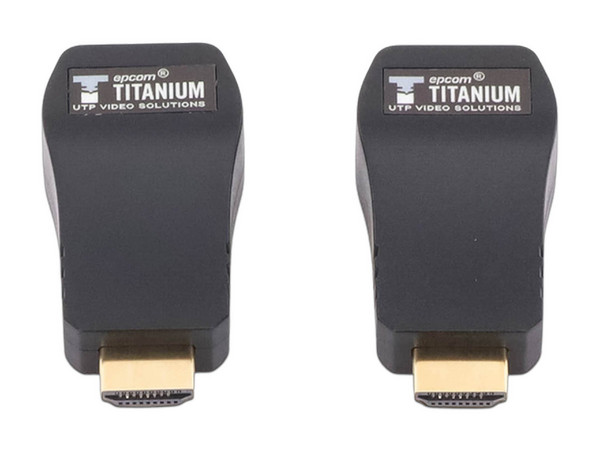 Extensor y Combertidor Epcom TTHDMI2RJ, HDMI a UTP (M-H), Cat5e, Cat6, Color Negro. - imagen 2
