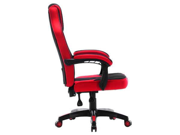 Silla Gamer Vorago Start The Game CGC301-RD, respaldo reclinable, soporta hasta 120kg, ruedas ABS 60mm. Color Rojo. - imagen 3