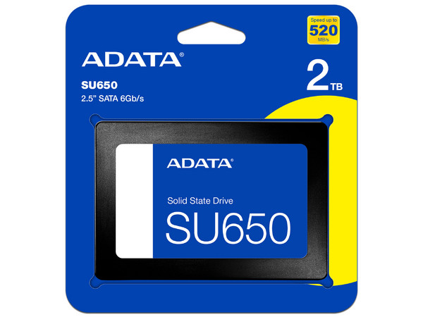 Unidad de Estado Sólido ADATA SU650 de 2TB, SATA III, formato de 2.5 pulgadas - imagen 3