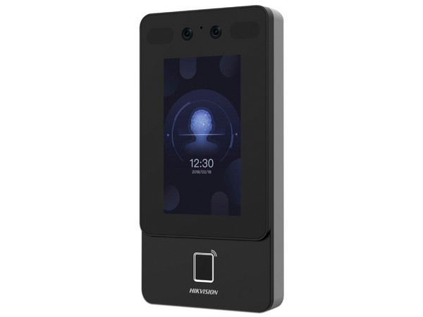 Terminal Hikvision Min Moe de reconocimiento facial y huella con lector MIFARE, exterior IP65, Hasta 1.5 mts en lectura de rostro, Soporta P2P, 1,500 Rostros, 3,000 huellas, Salida 12 Vcd para chapa, PoE. - imagen 3