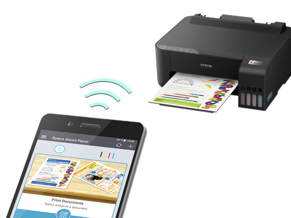 Impresora con Sistema de Tanques de Tinta Epson EcoTank L1250, Resolución de Impresión de hasta 5760 x 1440 dpi, Wi-Fi Direct, USB. - imagen 3