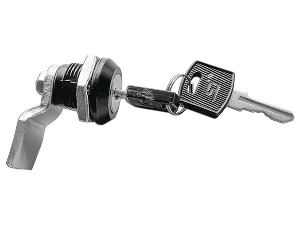 Cerradura Con Paleta Metálica Precision PST7053E  Con 2 Llaves Para Gabinetes PST De Poliéster. - imagen 2