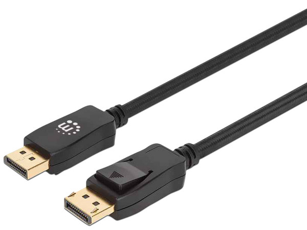 Cable de Video Manhattan DisplayPort, 8K, 4K, 3m.