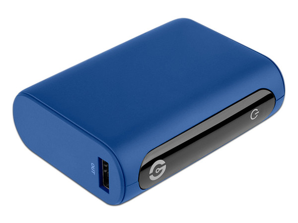 Batería Portátil Getttech GBN-M10CL-01 de 10.000mAh, 1 Puerto USB, Indicador Digital, Color Azul. - imagen 2